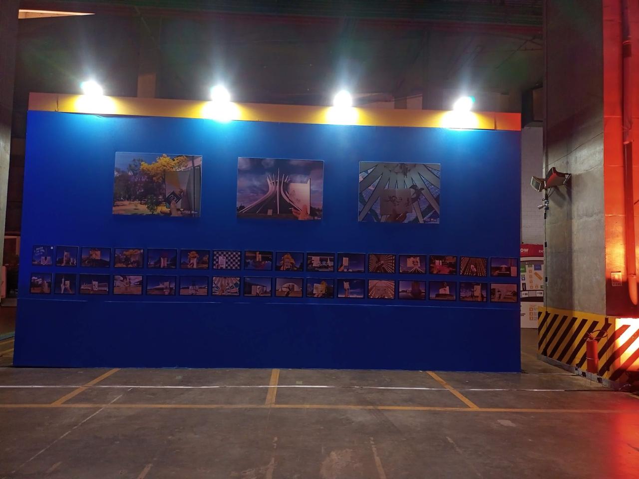 Estrutura montada para o Pixel Show no Estádio Mané Garrincha em Brasília 5